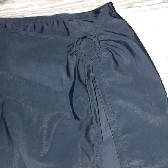 Ocean Dreams black swimsuit bating suit short bottom  Sz 12 NWOT - Picture 2 of 7